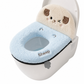 Washable Thickened Plush Toilet Seat Cover