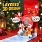 🎁🎄Christmas Sale 50% OFF!💞50K+ SOLD!⏳✨3D Christmas Pop-Up Card
