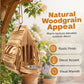 Wooden Butterfly House with Hanging Feeder