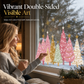 3-Piece Christmas Window Cling Decals Set