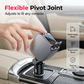 7 in 1 Retractable Car Charger 120W Super Fast Charging PD 20W USB A 65W 3 Tangle Free Retractable Cables Charge 7 Devices Simultaneously Starry Sky Light 1 Click Galaxy Projector LED Voltage Display Smart Chip Universal for iPhone Samsung Android iPad su