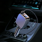 7 in 1 Retractable Car Charger 120W Super Fast Charging PD 20W USB A 65W 3 Tangle Free Retractable Cables Charge 7 Devices Simultaneously Starry Sky Light 1 Click Galaxy Projector LED Voltage Display Smart Chip Universal for iPhone Samsung Android iPad su