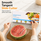 Magnetic Cling Film Dispenser with Slide Cutter
