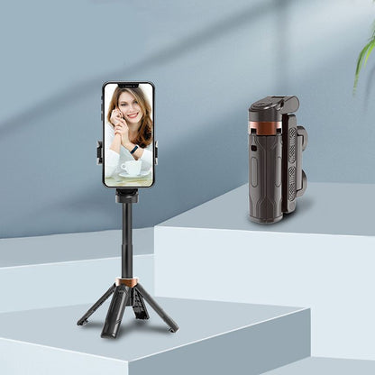 Upgraded Magnetic Selfie Stick, 360° Angle Control Rotatable Bracket, 25 in Extendable Compact Bluetooth Accessory, Compatible with iPhone, Smartphone, Cellphone, for Selfies, Recording