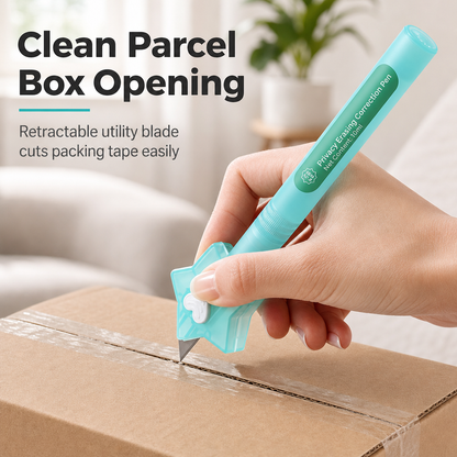 📦 2-in-1 Privacy Spray & Box Opener