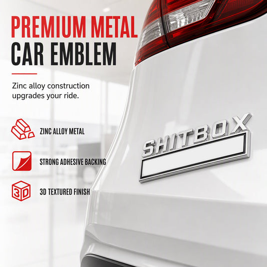 Universal Metal Car Badge Edition Emblem