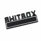 Universal Metal Car Badge Edition Emblem