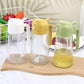 2 in 1 Oil Sprayer Bottle for Cooking Glass Oil Bottle for Kitchen Air Fryer,Salad
