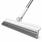 Multipurpose Pet Hair Removal Broom and Floor Squeegee Brush with Long Handle for Household Cleaning