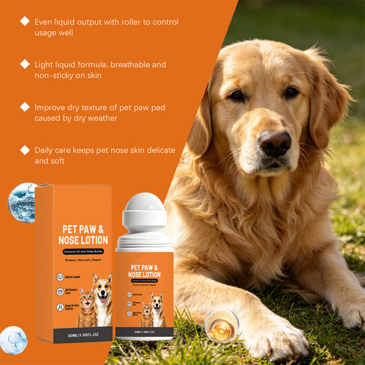 🎃Halloween Deal 50% OFF!🐾Roll-On Paw & Nose Moisturising Lotion for Dogs – Easy Everyday Care (50ml)