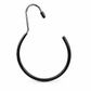 5 Pack Non-Slip Dipped Ring Scarf Hangers Multifunctional Household Organizers for Scarves Ties Belts and Towels
