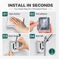 Universal Adjustable No-Drill Shower Head Holder