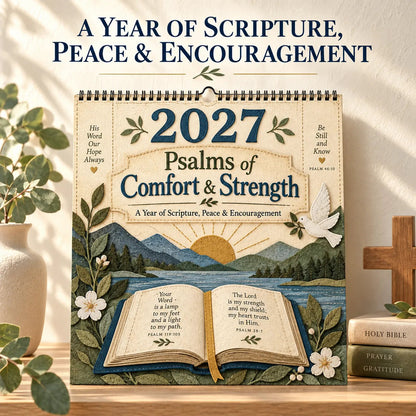 2027 Psalms of Comfort and Strength Wall Calendar