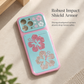Hibiscus Flower Shell Pattern Protective Phone Case