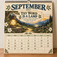 2027 Psalms of Comfort and Strength Wall Calendar