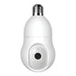 2K Light Bulb Security Camera - Socket-Mounted PTZ Indoor Camera, Next-Gen Descriptive AI Alerts, 360° Pan-Tilt, Color Night Vision, Built-In LED & Spotlight, Local Recording, 2.4GHz WiFi