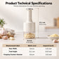 Multi-Function Manual Press Garlic Chopper