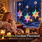 Battery-Operated LED Christmas Window Lights