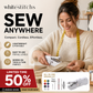 🧵 Wireless Handheld Fabric Sewing Tool with Full Accessory Set, Light Compact Simple Operation Sewing Device for Starters & Daily Fast Mending ✨